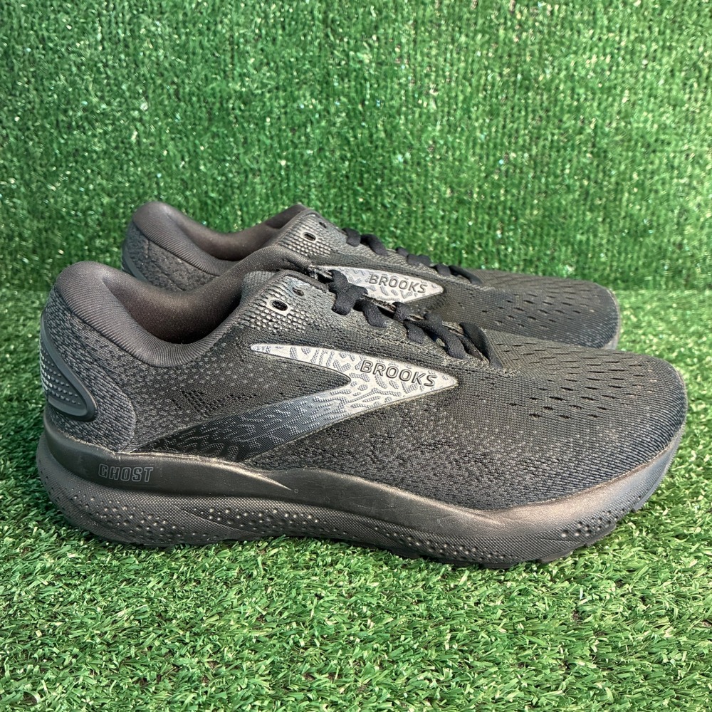 Brooks Ghost 16 Cushion Neutral Road Running Shoes Black Womens Size 6.5 D Wide